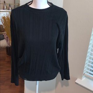 Oscar De La Renta Men's  Cable Knit Sweater